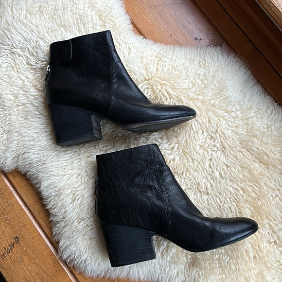 Eileen Fisher Leather Boots - Picture 2 of 11